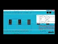D Flip-Flop in DeldSim Simulator