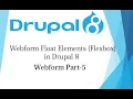 Drupal 8 Tutorial for Beginner Lesson-13 Webform Layout Flexbox in Drupal 8 - Hindi Part-5