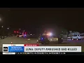 Deputy fatally shot while in patrol car in Palmdale search for killer underway