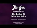 The Ballad of John and Yoko - The Beatles | Karaoke Version | KaraFun