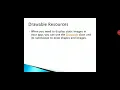 EC312 - object oriented programming module 6-drawable resources-Asst Prof Deepthi Thomas