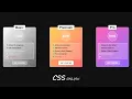 Responsive Glass Price Card HTML CSS