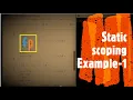 Archive Static Scoping Example-1