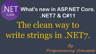 The Clean Way To Write Strings In NET7 Raw String Literals NET7 C New Features
