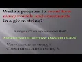 Write a program to count vowels and consonant in given string count vowels and consonants in java