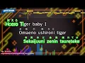 Tiger – No No Girls (HANA) (Romaji Karaoke with guide)