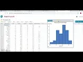 Histogram and Normal Quantile Plot w Statcrunch