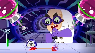 Superzoo Team Gets Mad at Dr. Spooky | Kids Rhymes - SuparZoo