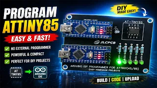 DIY Arduino ISP Programmer for ATtiny85 | 2-in-1 Programmer