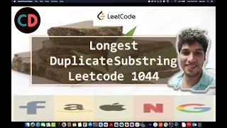 Longest Duplicate Substring Rabin Karp Hashing Algo Leetcode 1044 Live coding session