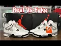 Air Jordan 4 White Cement 2025 Real Vs Fake Review