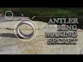 Deer Antler Ring Making TIP How to balance an Antler Ring