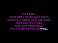 "No One Else" from Natasha, Pierre, and the Great Comet of 1812 - Karaoke Track with Lyrics