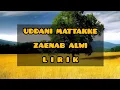 Download Lagu Uddani mattakke Voc. Zaenab Alwi (LIRIK)