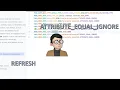 Mastering Web Automation Refresh and ATTRIBUTE - EQUAL