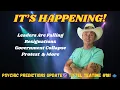 Download Lagu It's Happening! Fall Of Leaders, Protests \u0026 Chaos 🔮Psychic Predictions Events | Tittel Teatime 🫖