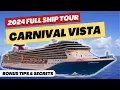Carnival Vista Full Ship Tour Bonus Tips Secrets