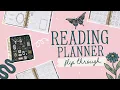 NEW Hardcover Reading Planner Flip Through