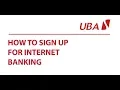 DIY Internet Banking - UBA