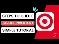 How To Check Target Inventory