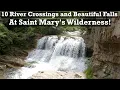 Hiking Saint Mary s Falls in Saint Mary s Wilderness Raphine Virginia