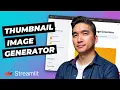 Building a YouTube Thumbnail Image Generator