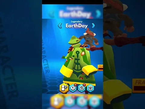 Earth Day Skins SECRET ANIMATION (Watch until the end) 🌎 #mobilegames #fragproshooter #videogame
