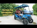Testing The Cost Effective Golf Cart 6 Seat Golf Cart
