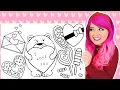 Coloring My Favorite Valentine s Day Coloring Pages Prismacolor Markers