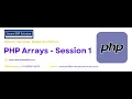 PHP Arrays - Session 1 Part 10