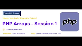 PHP Arrays - Session 1 Part 10
