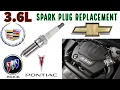 GM 3 6L Spark plug replacement how-to