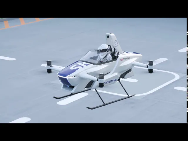 SkyDrive Piloted Flight Demo