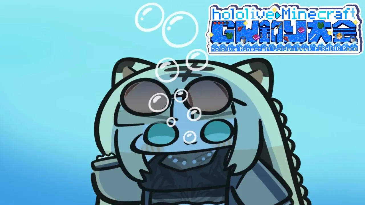【#ホロGW釣り大会】久しぶりのマイクラで釣り大会、、燃えるねぇえええ！！【虎金妃笑虎】