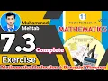 Exercise 7 3 class 11 NBF Ex 7 3 class 11 NBF National book foundation Calculus Corner