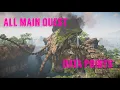 Horizon Forbidden West Burning Shores All Main Quest Datapoints