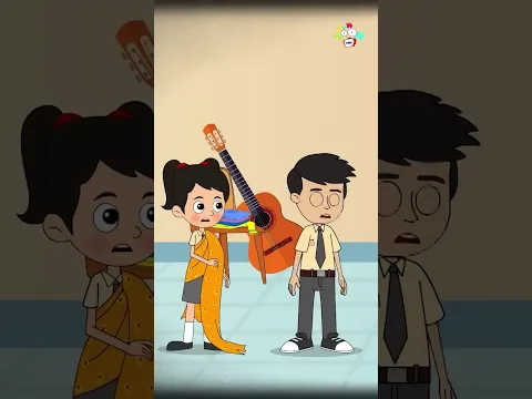 Chinki ka New Saree Look #ytshorts #shortvideo #puntoonkidshindi #funnyvideo #gattuchinki