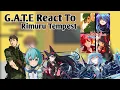 G A T E React to Rimuru Tempest Spacial Au CrossOver Wattpad AU Part