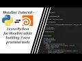 Houdini Python tutorial Learn python for Houdini from scratch while building 3 practical tools