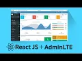 Como Integrar la Plantilla AdminLTE en react js