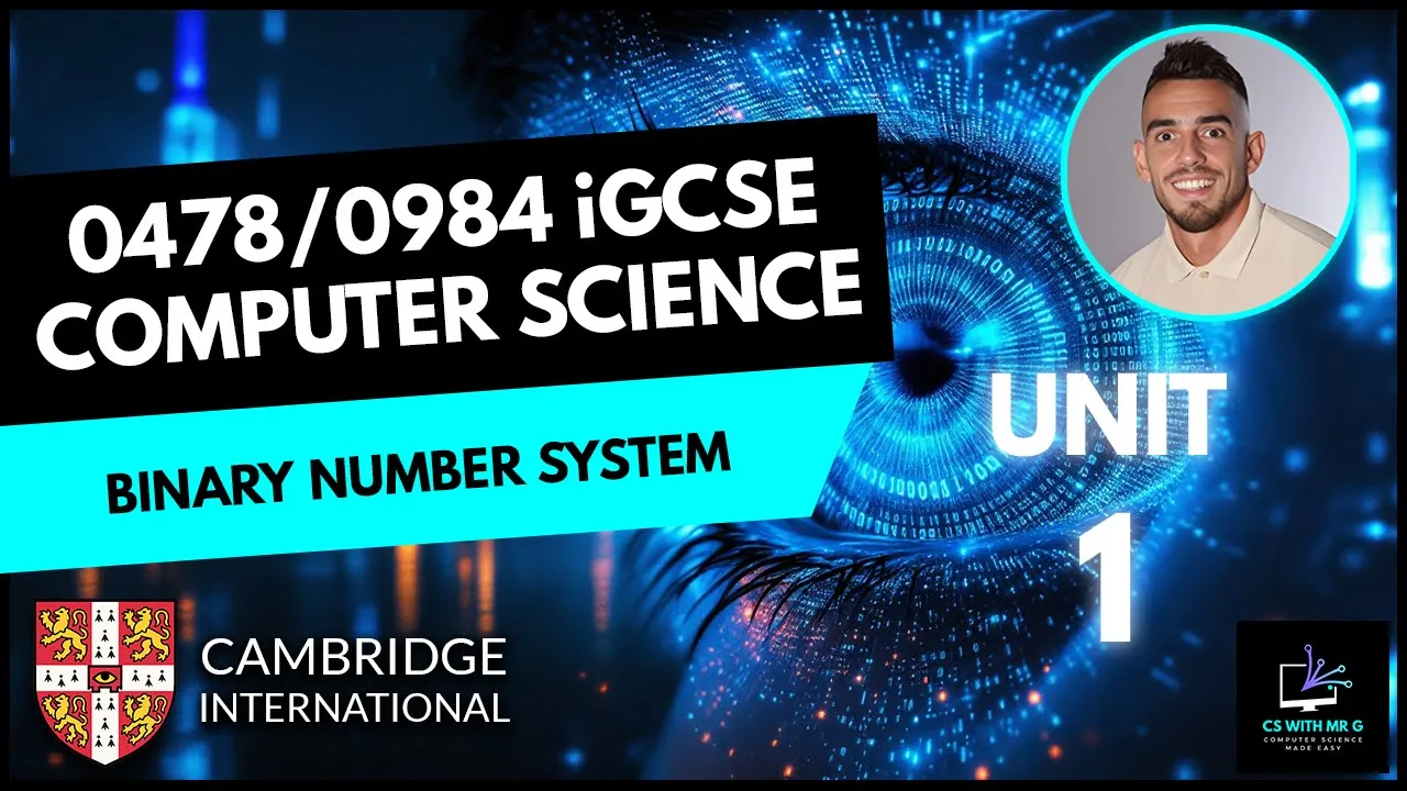 0478/0984 iGCSE Computer Science - Unit 1 Lesson 1: Binary and Denary Number Systems