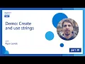 Demo Create and use strings 30 of 35 Rust for Beginners