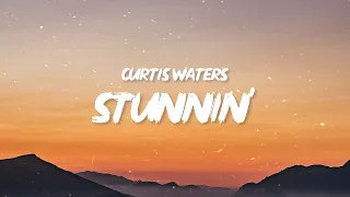 Download Curtis Waters - Stunnin' (Lyrics) ft. Harm Franklin | I’m a pretty boy I’m stunning  | Abdo Lyrics MP3