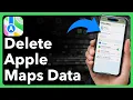 How To Delete Apple Maps Data On iPhone