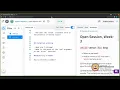 Python - Open Session