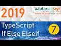 7 If Else Elseif TypeScript 2019 - Tutorial Rays By Umar Rahman