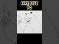 How To Draw Fire Fist Po KUNG FU PANDA