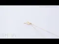 Scorpio Zodiac Sign Plain Silver Charm Necklace