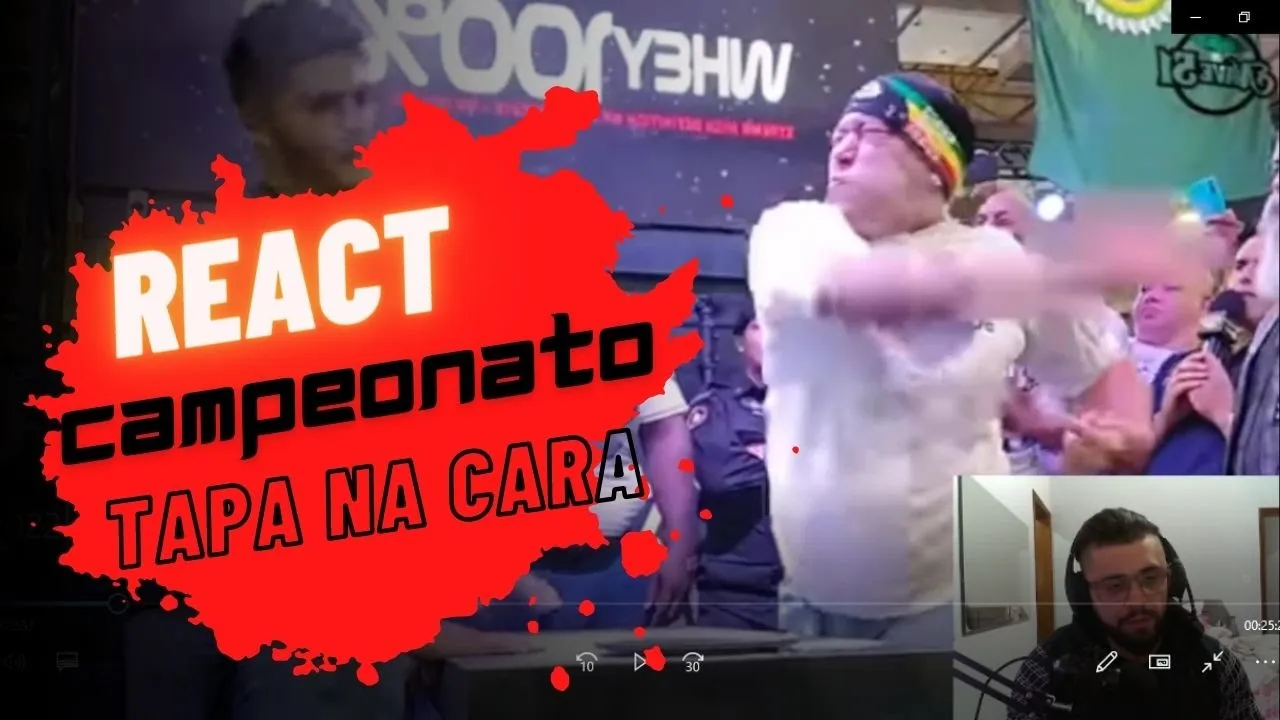 REAGINDO CAMPEONATO DE TAPA NA CARA POS CAMPEONATO IFBB PORTUGAL - Will react