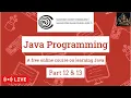 Java Programming II Part 12 Part 13 - MOOC FI Exercises